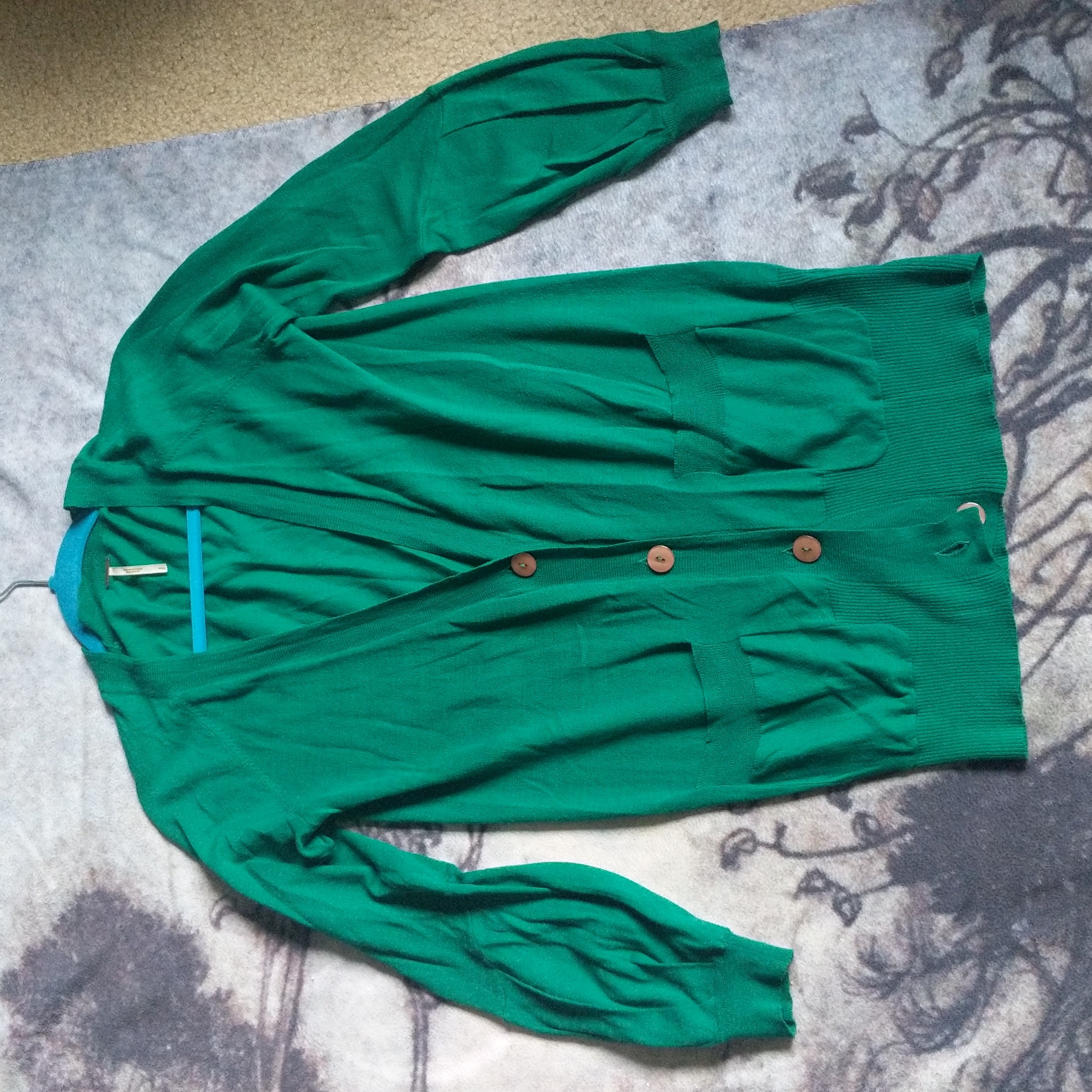 Free People Green Rare Cardigan